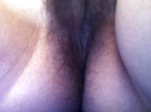 Hairy Trans Boy Pussy Gets Wet After Cumming