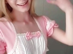 Naughty TikTok Compilation - Blonde Aussie Spinner Slut Shows Off