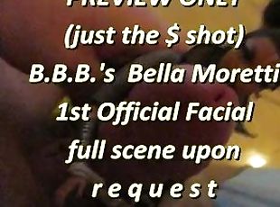 BBB preview: Bella Moretti 1st official facial