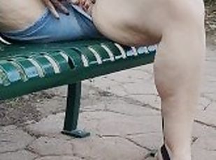 Out for a Walk, and I Get the Urge to Cum So I Masturbate In Public Like an Exhibitionist Slut