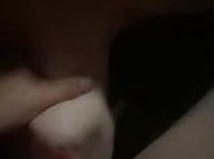 Amateur petite babe gets her throat fucked