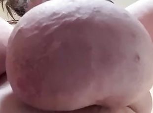 SSBBW Louka shows you what you will see as she rides you