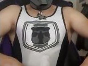 Euro Pup Teases You With His Big Dick Through Singlet