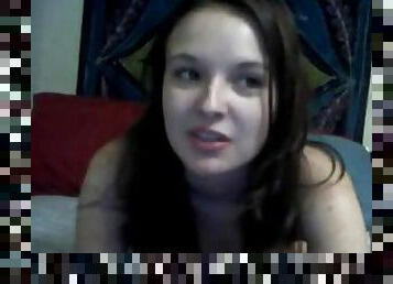 Naked teen and her webcam fun