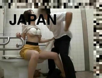 Slim Japanese girl sits on guy's face and masturbates