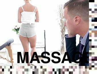 Jada Stevens can't give a massage without fucking her client