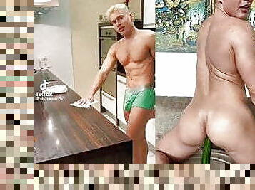 Sexy boy naked jerking 