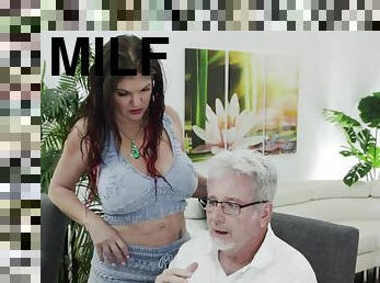 MILF experiences older man's dick harder than ever