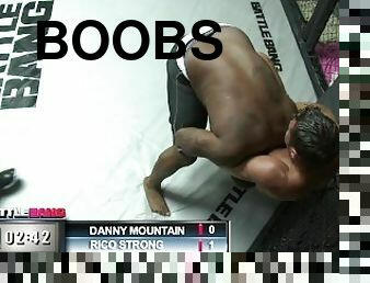Rough MMA cock fucking hard a big boobs brunette milf