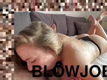 Blowjob and cumshot in the ass. As you like
