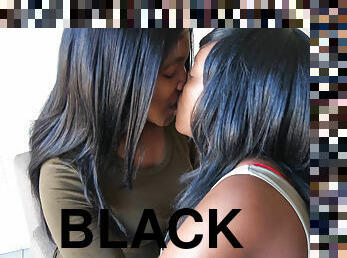 chatte-pussy, amateur, ébène, lesbienne, black, belle-femme-ronde, humide, africaine