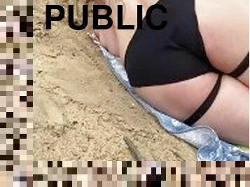 umum, diikatkan-pada-tubuh, anal, pantai, budak, pelacur-slut