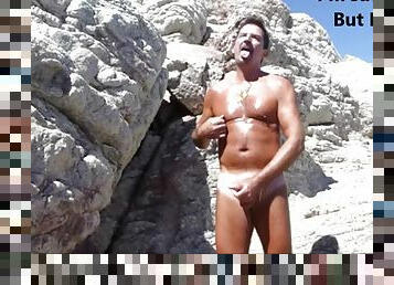 papà, masturbarsi, amatoriali, eruzioni-di-sperma, gay, spiaggia, sperma, feticci, solitari, paparini