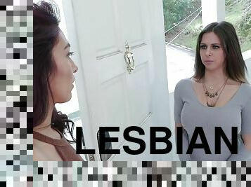 Hardcore Lesbian Seduces Straight Teen
