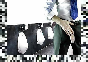 Risky Masturbation In Galway Public Toilets