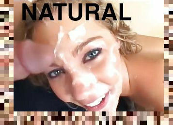 Cute big natural breast teens first extreme deepthroat bukkake blow bang