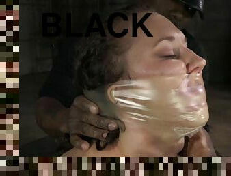 Cute Bonnie Day getting black during her time in the sex dungeon