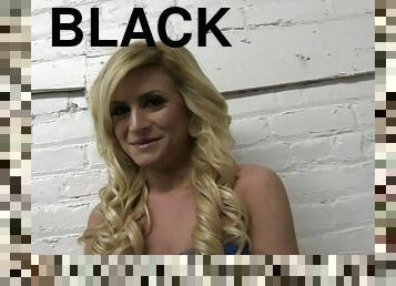Caprice Capone! SO HOT BLONDE BIMBO! Dogfart Really Lands the Sexies! With BLACK COCK!