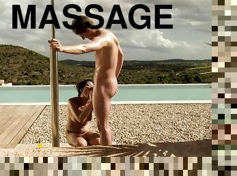 Oil Massage For Horny Man