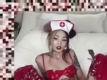 Taylor white latex nurse dream