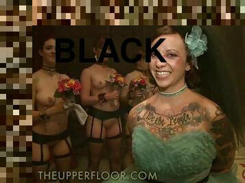 Tattooed Babes Loves BDSM Films With Black Cocks