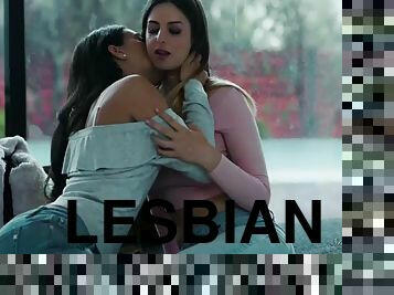 Hot lesbian scene