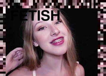 ASMR Diddly Donger - Girl with Braces Fetish Video