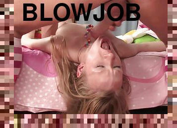 Lewd Penny memorable extreme blowjob clip