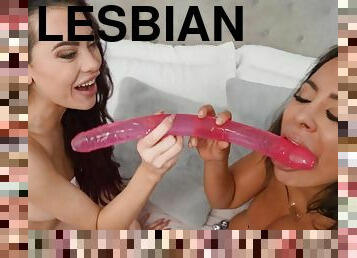 Luna Star and Sabina Rouge hot lesbian porn scene