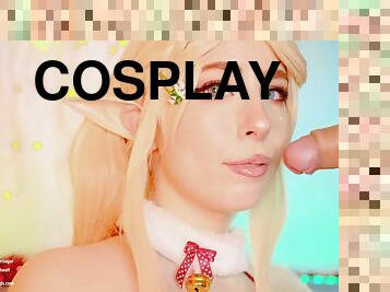 Delightful cosplay babe memorable porn video