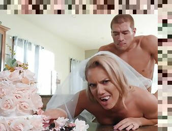 Bride Candice Dare hot porn video