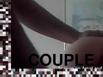 Sex tape of couple doing it with hard doggystyle