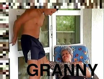 Horny Fucker Bangs Wild And Nasty Granny With Glasses