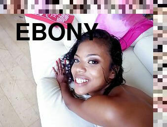 Lovely ebony Nia Nacci heart-stopping xxx clip