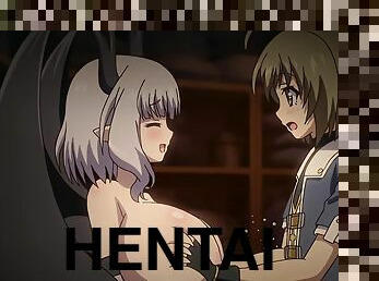 Raunchy hentai teens thrilling adult movie