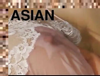 Asian lace lingerie cut over her snapchat  miaxxse