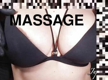 Hot Submissive Girl Gets a Massage on Her Perfect Tits [ RELAXING MASSAGE ]
