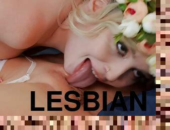 Wedding lesbian action with Lexi Lore & Kit Mercer