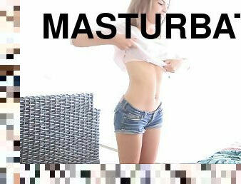 Yummy Natasha Masturbates Zealously In A Solo Model Video
