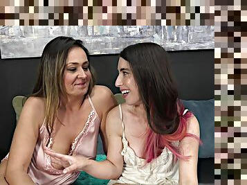 Horny MILFs Elexis Monroe And Serena Blair Lesbian Sex