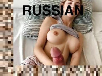 Russian teen Eva Elfie POV sex video