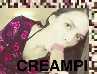 Creampie Is The Best Birthday Gift To My teenager Best Friend!