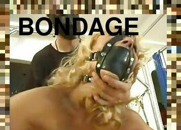 Insane device bondage for a sexy chick Stacy Burke