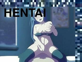 Sex by moonlight High quality 2d hentai
