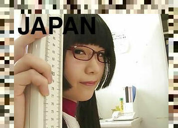 Japanese nerdy teen hot porn video