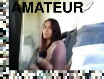 amateur, bus, sucer