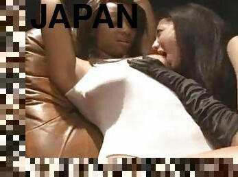 Japanese vs ebony girl lesbian