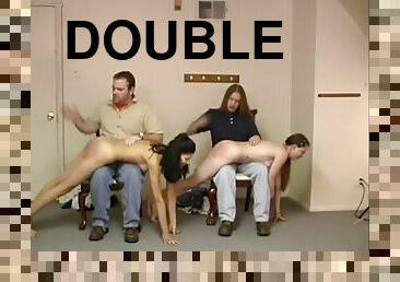 Double spanking