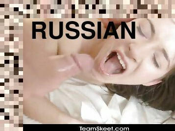 RubATeen Young Russian cutie massage parlor sex