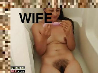 My wife making herself cum in the shower for you